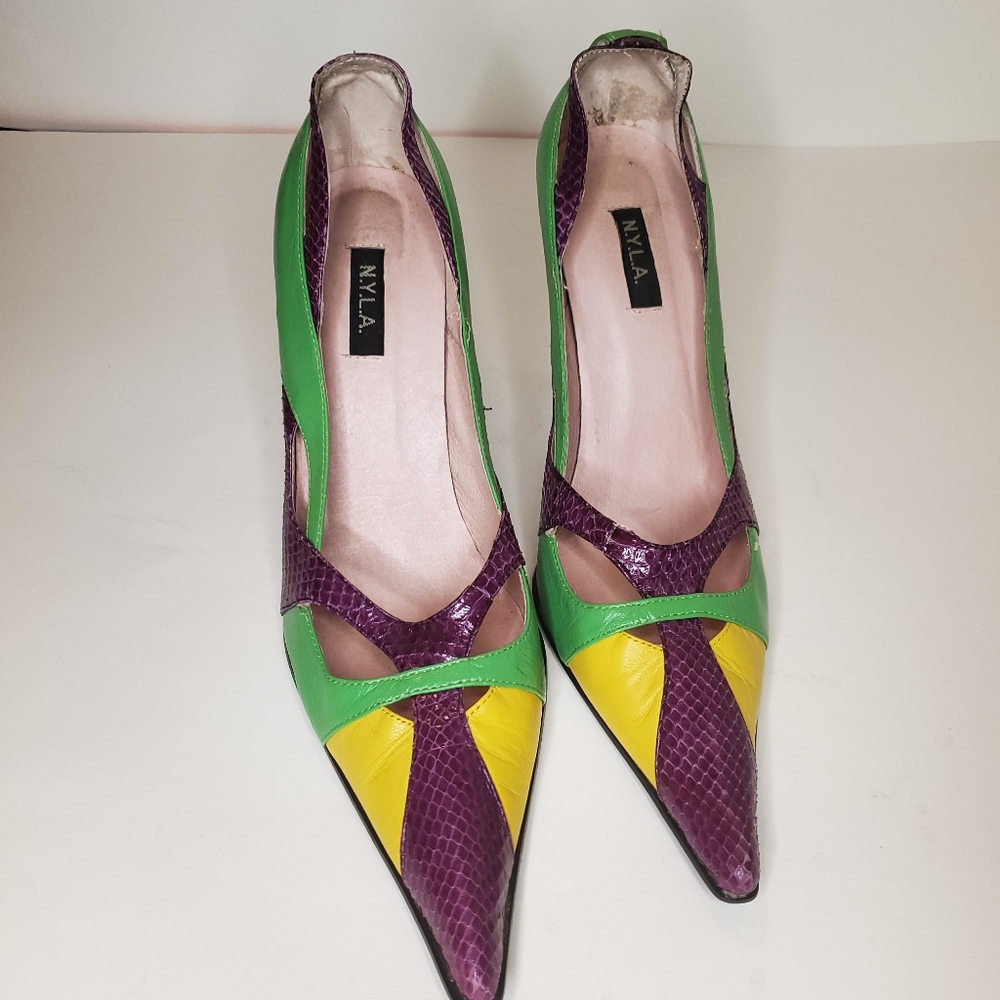 N.Y.L.A  POINTE HIGH HEEL 10